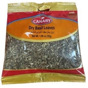 Canary Dry Basil Leave 15x30g