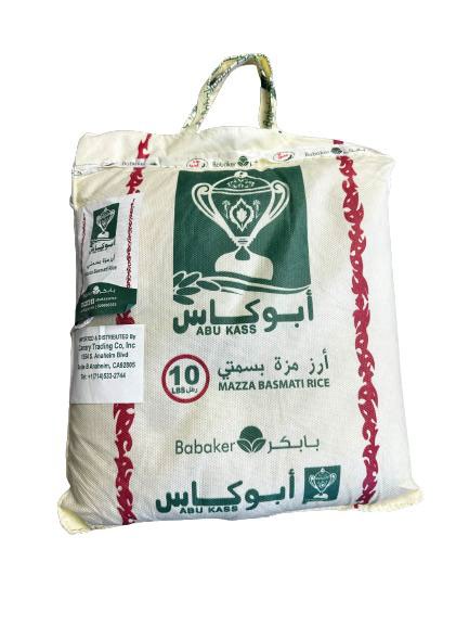 Abu Kass Mazza Basmati Rice 4x10 lb