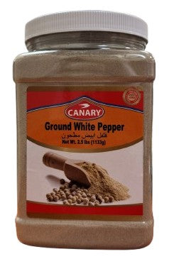 Canary Ground White Pepper 2.5 LB