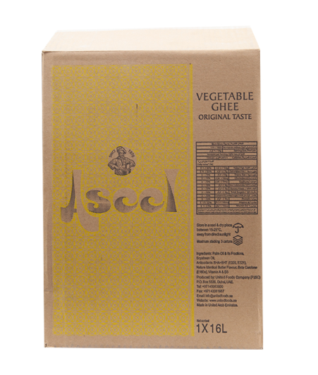 Aseel Vegetable Ghee 1x4.2 gal (16 L)