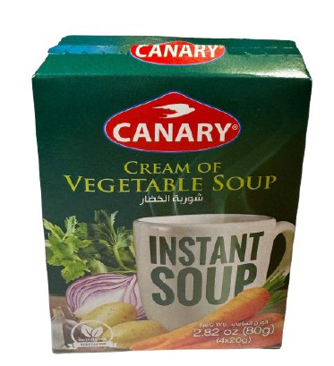 Canary Instant Vegetable Soup 12x80g