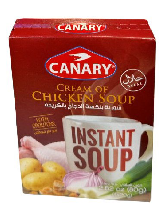 Canary Instant Chicken Soup 12x80g