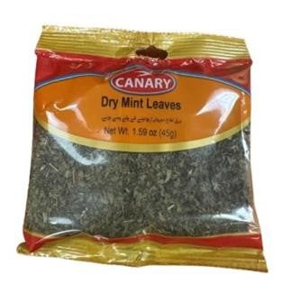 Canary Dry Mint Leaves 15x45g
