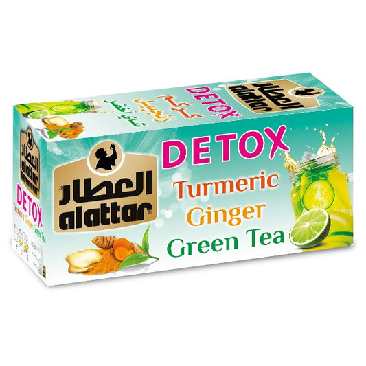 Alattar Detox-Turmeric,Ginger Green Tea 24X20 TB