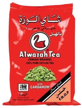 Alwazah Tea Kheshen Cardamom 12X400 Poly Bags