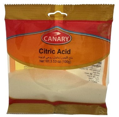 Canary Citric Acid 60x100gm