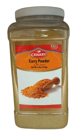 Canary Curry Powder In Plastic Jar - 4 LB