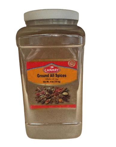 Canary Ground Allspices In Plastic Jar - 4 LB