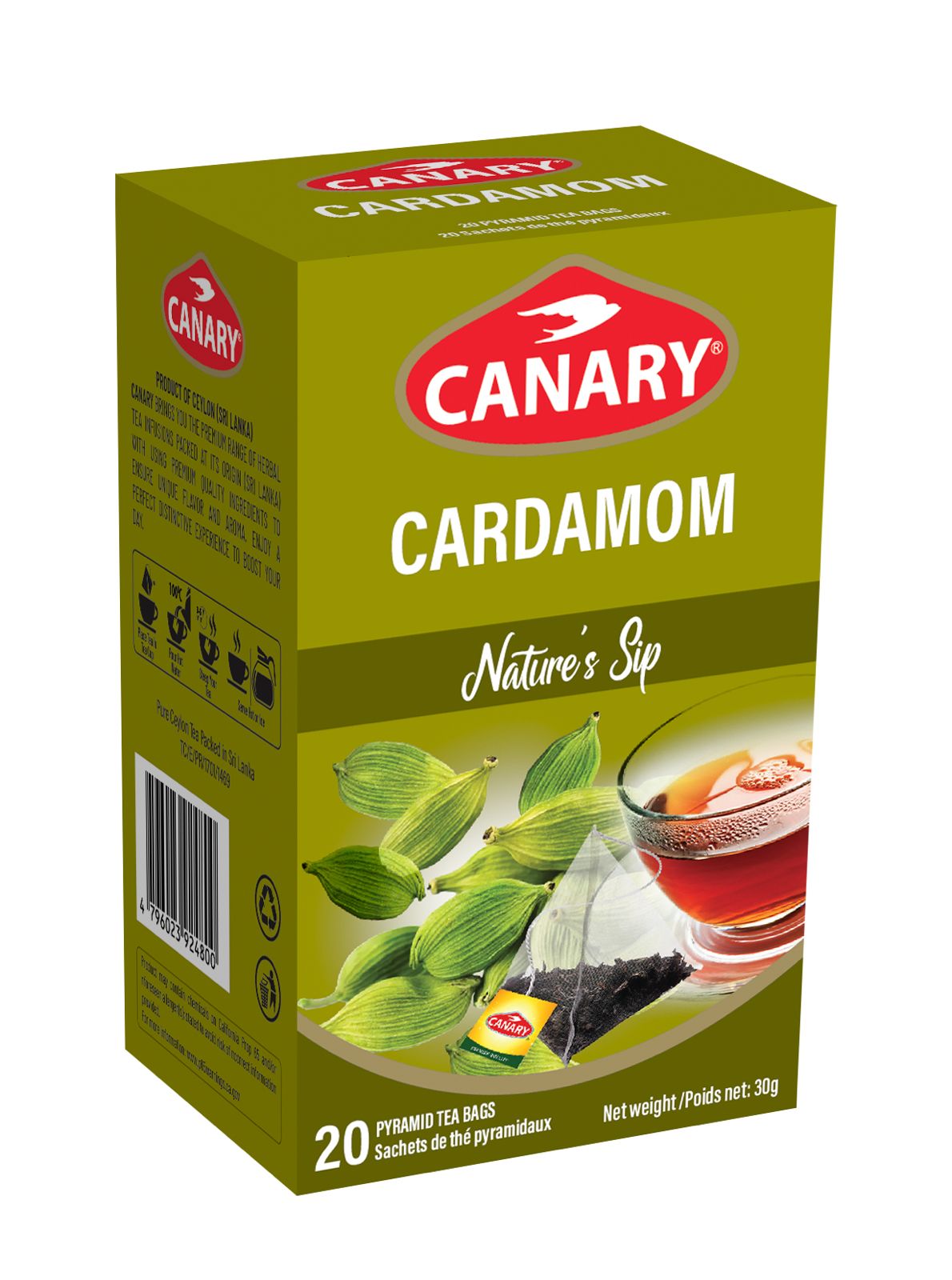 Canary Cardamom Tea 24x20 TB