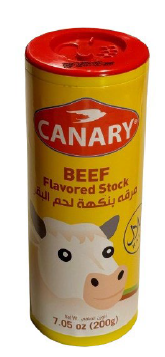 Canary Beef Flavored Stock Powder 12x7.05 (200g)