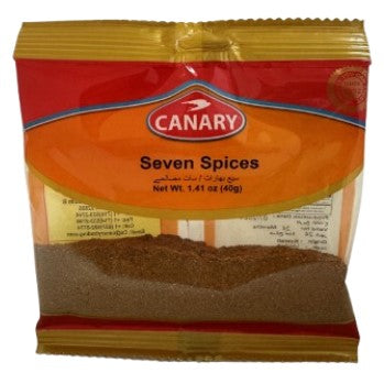 Canary Seven Spices 60x40gm