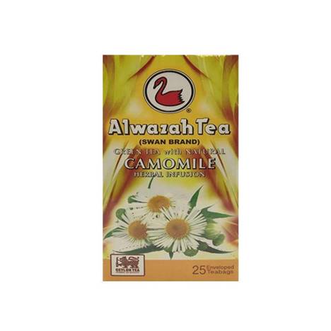 Alwazah Green Tea W/Chamomile 24x25x2g TB