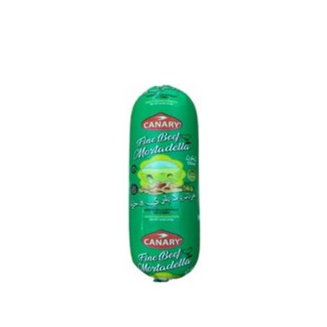 Canary Halal Beef Mortadella W/Olives 16x15 oz (425 g)
