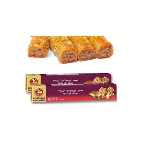 Alkaramah ‘Fillo’ Thin Dough Leaves 24x17.6 oz (500 g)