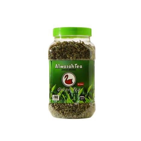 Alwazah Green Tea Bottle 12x14.1 oz (400 g)