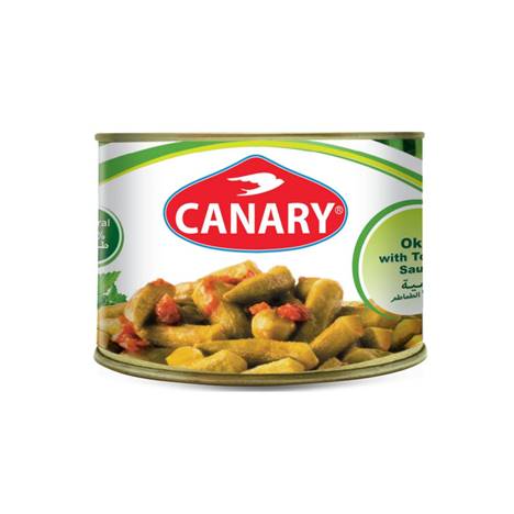 Canary Okra W/Tomato Sauce 24x14 oz (400 g)