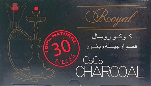 Royal Coconut Charcoal 40x250g (30 pc)