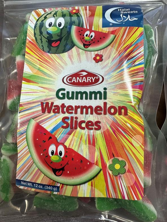 Canary Halal Gummi Watermelon 24x12 oz